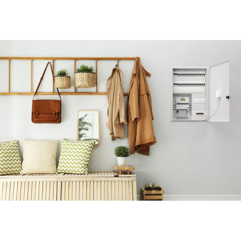 Koormuse tasakaalustamise moodul Zaptec Sense komplekt, valge, 150 A max, 5,5 V, Wi‑Fi 802.11b/g/n, siseruumidesse, 58,6×58,4×25,1 mm