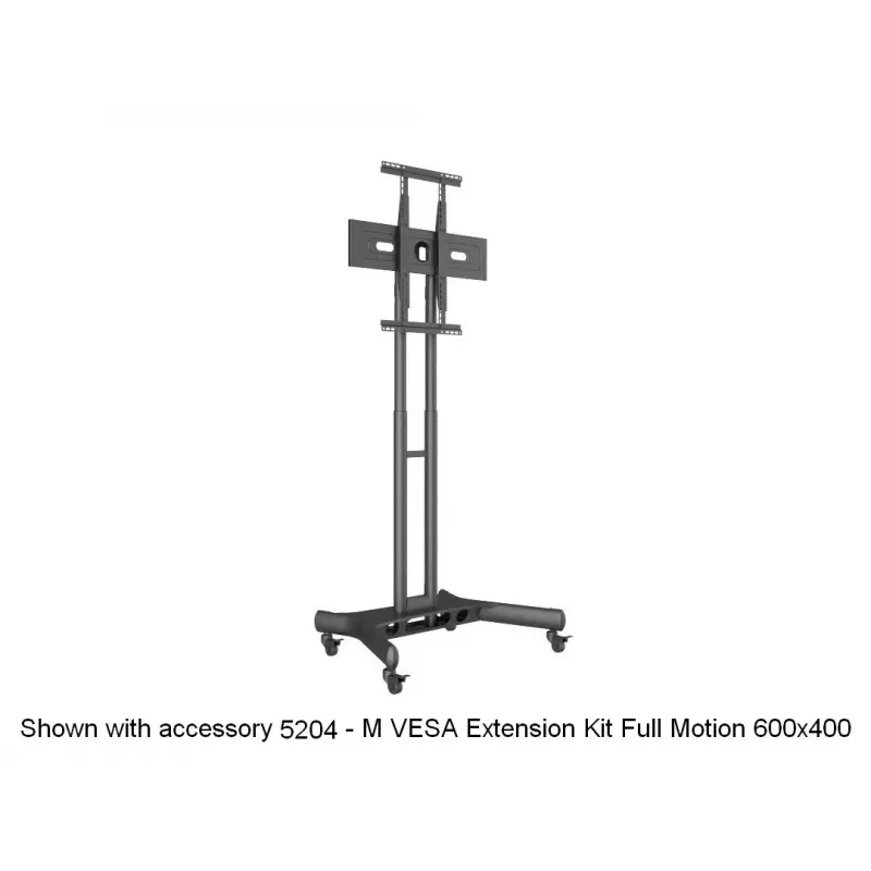 Multibrackets M Public Floorstand Basic 150 koos riiuli ja kaamerahoidikuga