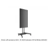 Multibrackets M Public Floorstand Basic 150 koos riiuli ja kaamerahoidikuga