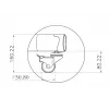 Multibrackets M Public Floorstand Basic 150 koos riiuli ja kaamerahoidikuga