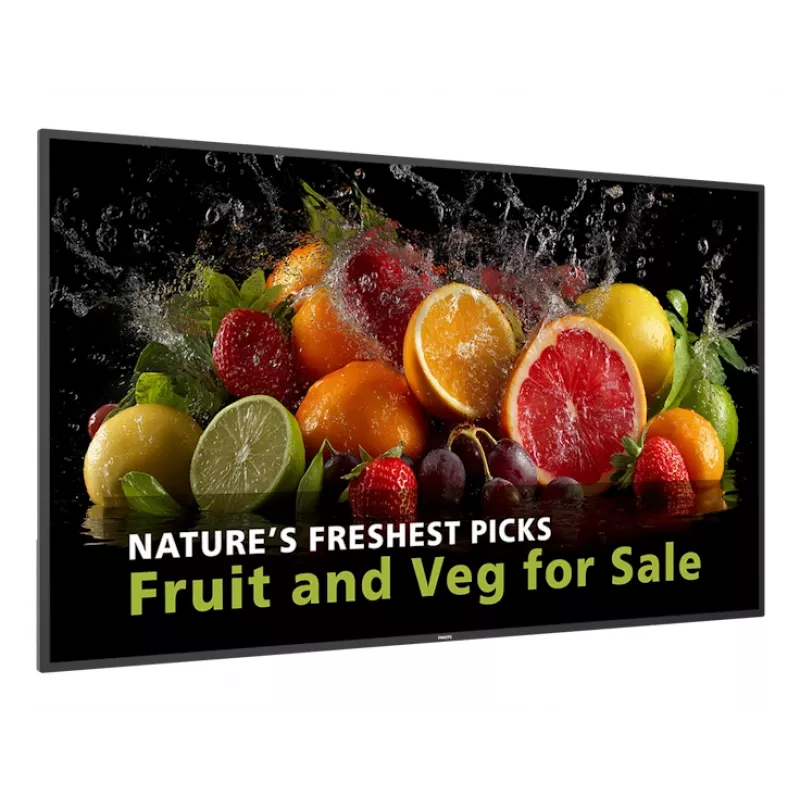 Philips 5000 series 75BDL5050D/00 Signage Display 190.5 cm (75 inch) LCD Wi-Fi 600 cd/m² Full HD Must Built-in processor Android