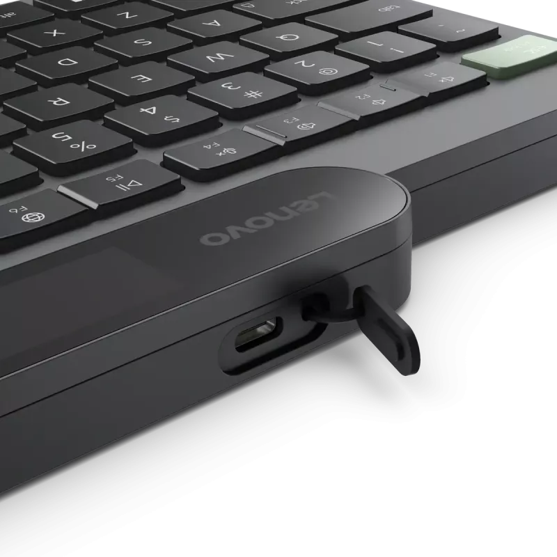 Lenovo | Iselaadiv | Klaviatuur | Bluetooth | Eesti | Must