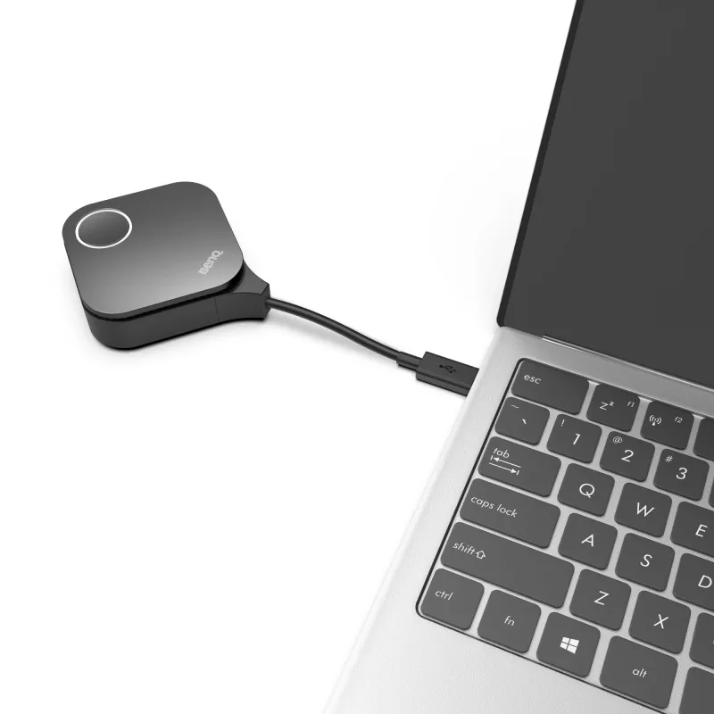 Juhtmevaba esitlussüsteem BenQ InstaShow WDC15 HDMI lauaarvuti must