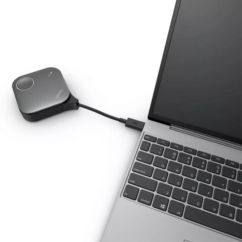 Juhtmevaba esitlussüsteem BenQ InstaShow VS25 HDMI Desktop, Wi‑Fi 6, kuni 2400 Mbps, Väline antenn, Must