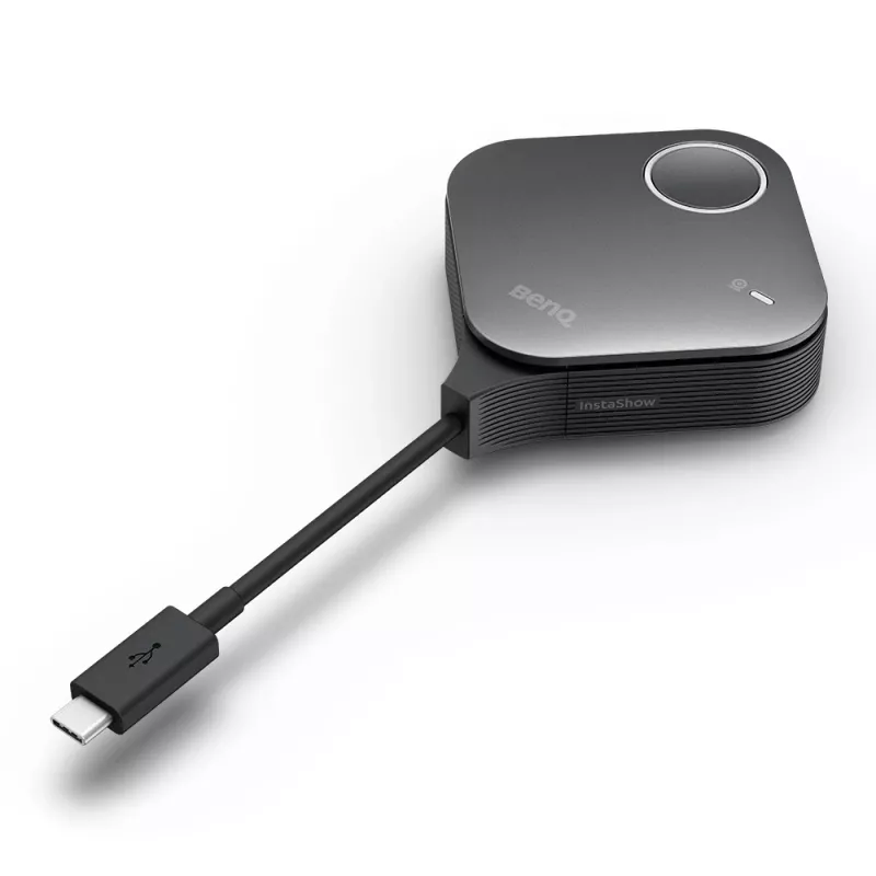 Juhtmevaba esitlussüsteem BenQ InstaShow VS25 HDMI Desktop, Wi‑Fi 6, kuni 2400 Mbps, Väline antenn, Must