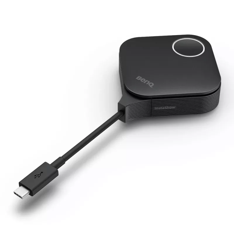 Juhtmevaba esitlussüsteem BenQ InstaShow VS25 HDMI Desktop, Wi‑Fi 6, kuni 2400 Mbps, Väline antenn, Must