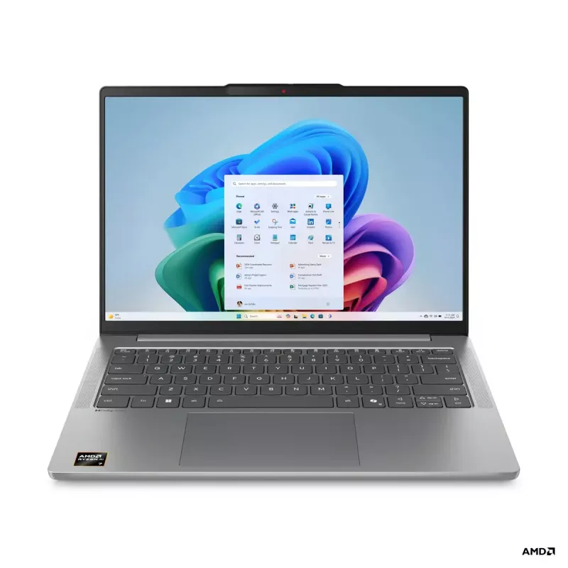 Sülearvuti Lenovo IdeaPad õhuke 5 — Ryzen 7 7735HS, 14-tolline WUXGA IPS 300 niti, 16 GB muutmälu, 1 TB SSD, AMD Radeon 680M, microSD-kaardilugeja, Windows 11 Home