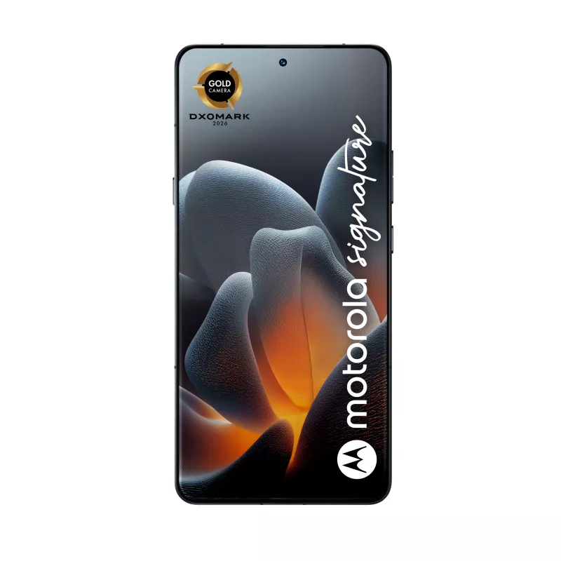 Motorola signature 17,2 cm (6,78 tolli) Dual SIM Android 16.0 5G USB USB-C 16 GB 512 GB 5200 mAh tume sinine