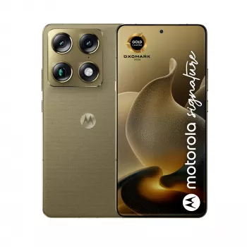 Motorola signature 17,2 cm (6,78 tolli) Dual SIM Android 16.0 5G USB USB-C 16 GB 512 GB 5200 mAh Kuldne