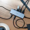 Targus Dual Video Mobile Dock 140 W EPR läbivooluga, juhtmega, USB 3.2 Gen 2 (3.1 Gen 2) USB-C, 140 W, 1000 Mbit/s, hall, 10 Gbit/s