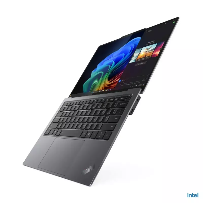 Lenovo ThinkPad X9-14 G1 Aura Edition | Hall | 14 tolli | OLED | WUXGA | 1920 x 1200 pikslit | Peegeldusvastane | Intel Core Ultra 5 | 228V | 32 GB | Joodetud LPDDR5x | Pooljuhtketta maht 512 GB | Intel Arc Graphics 130V | Windows 11 Pro | 802.11be | Bluetoothi versioon 5.4 | Klaviatuuri keel Põhjamaad | Taustvalgustusega klaviatuur | Garantii 36 kuud | Aku garantii 12 kuud
