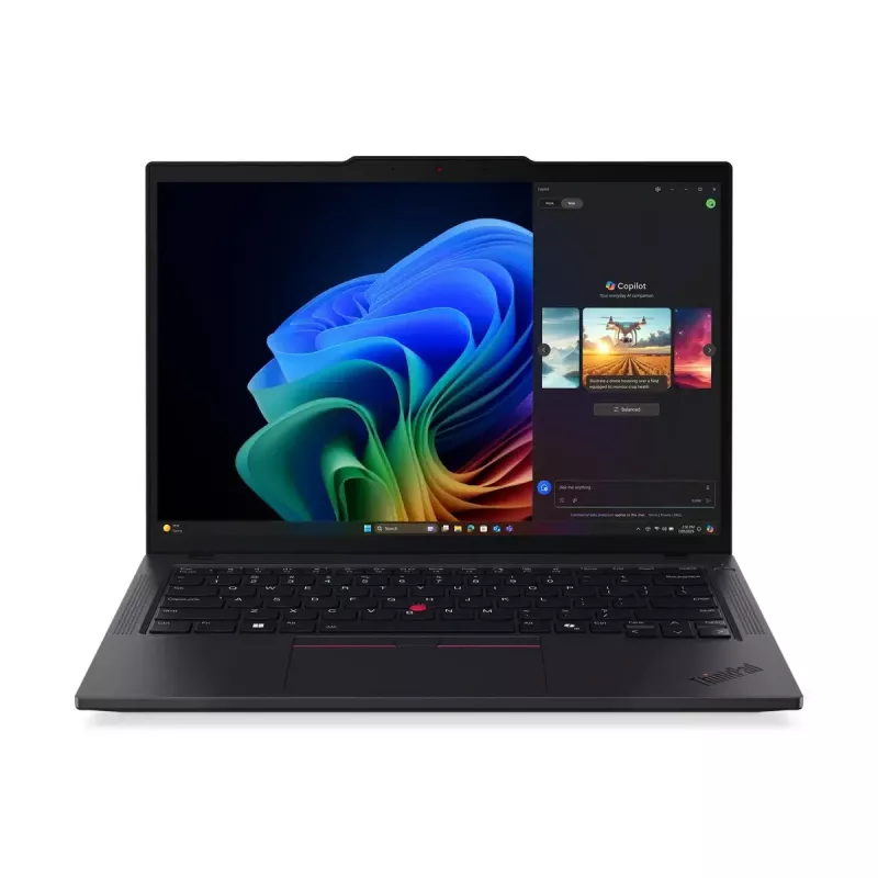 Lenovo ThinkPad T14 Gen 6 (Intel) Copilot+ PC Intel Core Ultra 5 226V sülearvuti 35,6 cm (14 tolli) WUXGA 16 GB LPDDR5x-SDRAM 512 GB SSD Wi-Fi 7 (802.11be) Windows 11 Pro Nordic Must