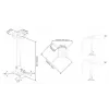 Multibrackets M universaalne projektori laekinnitus 500-800 peenhäälestusega