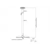Multibrackets M Projector Mount HD 800-1750-2700mm, laekinnitus, 30 kg, valge, manuaalne, 970–1500 mm, 360°