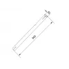 Pipe Multibrackets M Pro Series Extension Pipe 0.8m Must