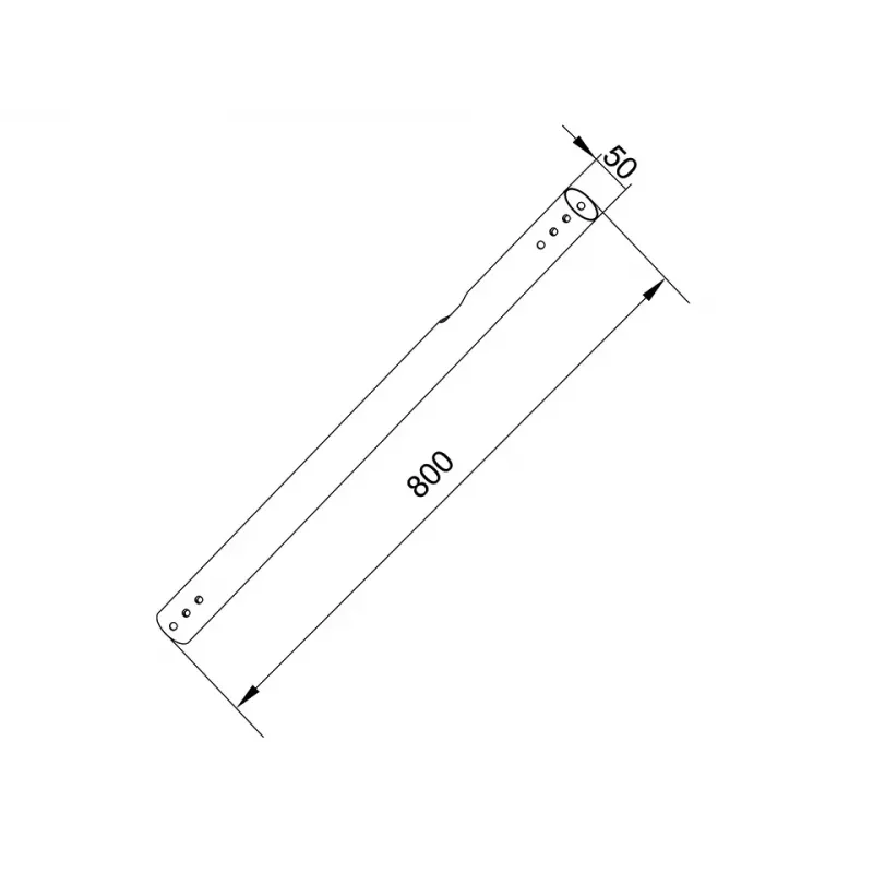 Pipe Multibrackets M Pro Series Extension Pipe 0.8m Must