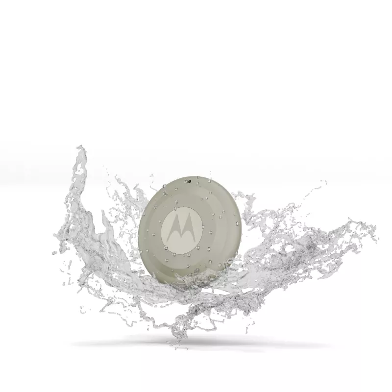 Finder Motorola moto tag 2 — universaalne Bluetooth-jälgija, roheline, CR2032 aku, 14400 h eluiga, 7,4 g, Ø 3,19 cm