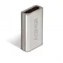 Lindy HDMI 2.1 emane-emane adapter, HDMI 2.1, HDMI 2.1, hõbedane
