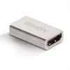 Lindy HDMI 2.1 emane-emane adapter, HDMI 2.1, HDMI 2.1, hõbedane