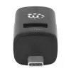 Manhattan USB-C 3-pordiline jaotur, ÜLIKOMPAKTNE, 3x USB-A porti (1x 5 Gbps USB 3.2 Gen1 ehk USB 3.0, 3 x 480 Mbps USB 2.0), USB-toitega (välist toiteallikat pole vaja)