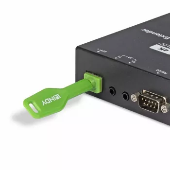 Lindy SFP-pordi blokeerimisvõti, roheline, pordi blokeerimisvõti, SFP, roheline, akrüülnitriilbutadieenstüreen (ABS), 1 tk, polükott