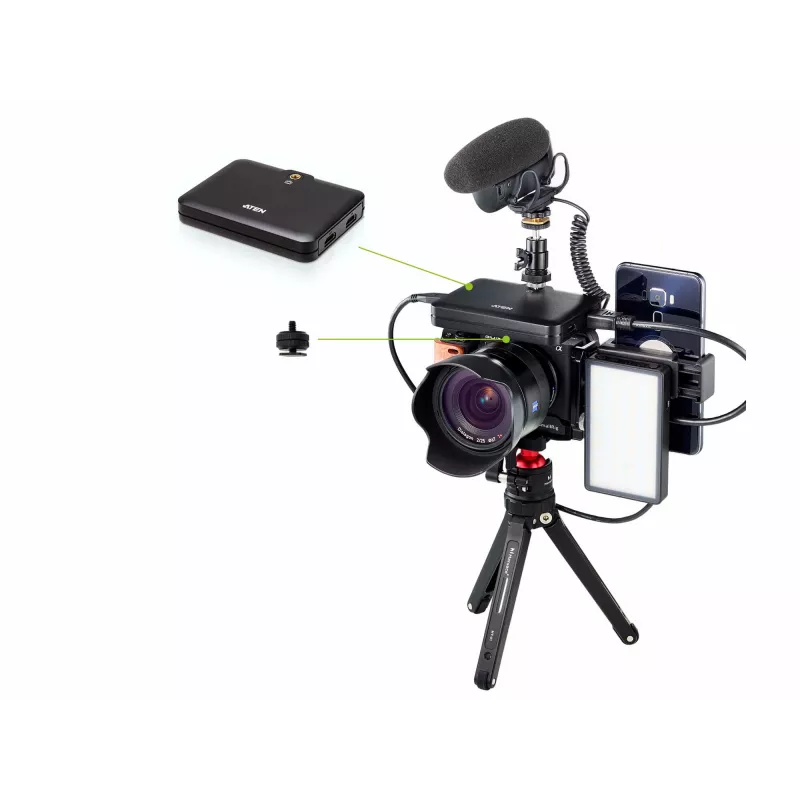 ATEN CAMLIVE™+ (HDMI-USB-C UVC-videosalvesti PD3.0 läbiva toitega)
