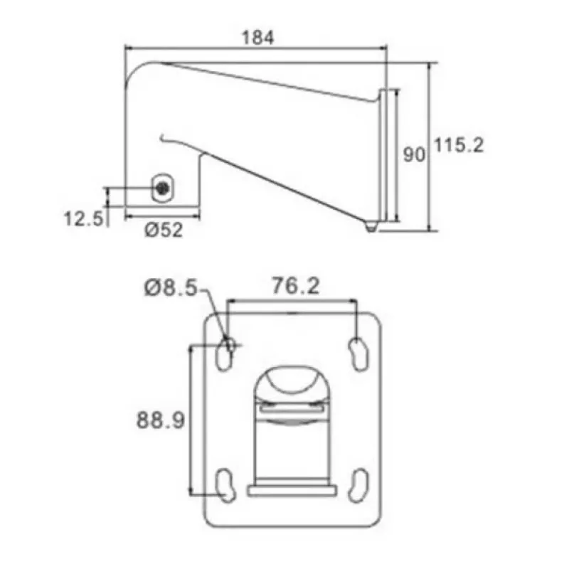 Ernitec 0070-10007 turvakaamera kinnitus