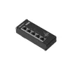 Haldamata Fast Ethernet PoE lauaarvuti lüliti Teltonika TSF000 — 5× 10/100 RJ-45, IEEE 802.3af/at, DC 7–57 V, must
