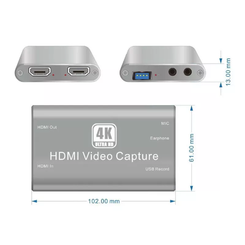 Vivolink VLCAPTURE1 videohõlmamisseade HDMI