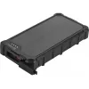 Sandberg Solar Powerbank CampLED 10000, 10000 mAh, Programmeeritav toiteallikas (PPS), 3,7 V, 15 W, Must