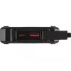 Sandberg Solar Powerbank CampLED 10000, 10000 mAh, Programmeeritav toiteallikas (PPS), 3,7 V, 15 W, Must