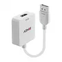 Lindy HDMI 18G to DisplayPort 1.2 Converter, 0.095 m, HDMI Type A (Standard), DisplayPort, Female, Male, sirge