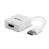 Lindy HDMI 18G to DisplayPort 1.2 Converter, 0.095 m, HDMI Type A (Standard), DisplayPort, Female, Male, sirge