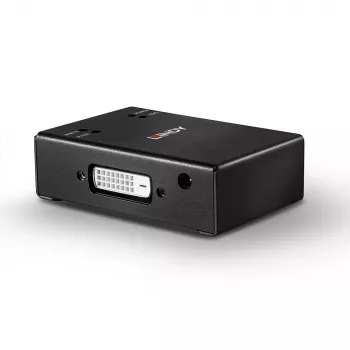 Lindy HDMI / VGA / DVI EDID salvesti, 3840 x 2160 pikslit, 1920 x 1080,2560 x 1600,3840 x 2160, 18 Gbit/s, must, metall, HDMI