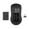 Sandberg Wireless hiir Saver Must, mõlemakäeline, RF-juhtmevaba, 1600 DPI, Must