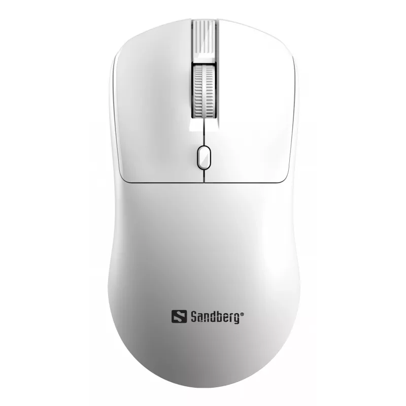 Sandberg Wireless hiir Saver Valge, Mõlemakäeline, RF Wireless, 1600 DPI, Valge