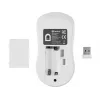 Sandberg Wireless hiir Saver Valge, Mõlemakäeline, RF Wireless, 1600 DPI, Valge