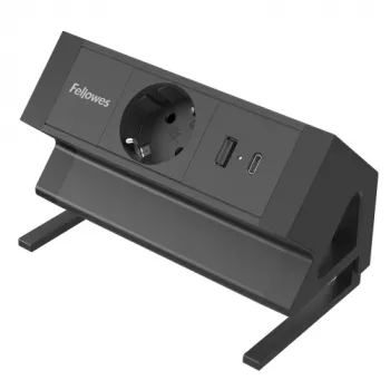 Fellowes 100137172 pikendusjuhe 2 m 1 vahelduvvoolu pistikupesa(d) Sisetingimustes Must
