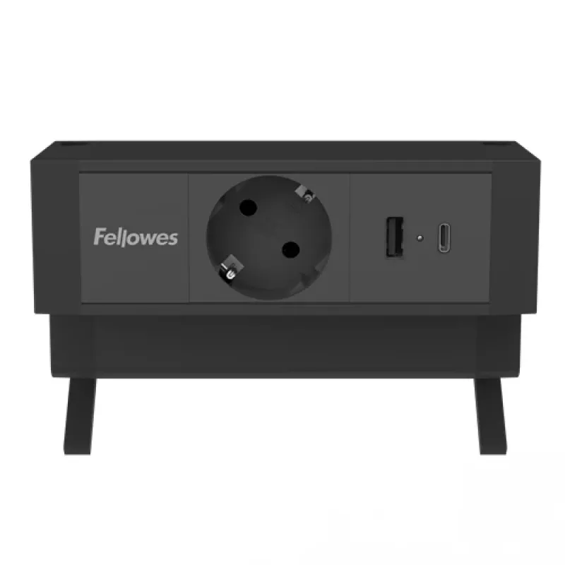 Fellowes 100137172 pikendusjuhe 2 m 1 vahelduvvoolu pistikupesa(d) Sisetingimustes Must