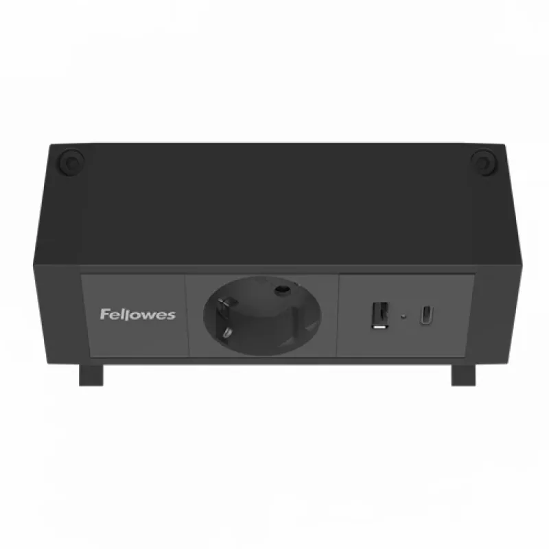 Fellowes 100137172 pikendusjuhe 2 m 1 vahelduvvoolu pistikupesa(d) Sisetingimustes Must