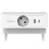 Fellowes 100137173 toitepikendus 2 m 1 vahelduvvoolu pistikupesa sisetingimustes valge
