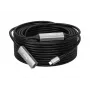 USB-C aktiivne pikenduskaabel EQUIP 15 m, USB 3.2 Gen 1 (5 Gbps), nikkelkontaktid, must