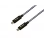 USB-C–USB-C kaabel EQUIP 1,0 m — USB 3.2 Gen 2x2, 20 Gbps, PD 240W, 4K/60Hz, must