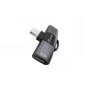 Adapter USB-C OTG 2-in-1 EQUIP 133479 — 100W PD, 10Gbps, 1x USB-C kuni 2x USB-C, hall