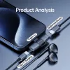 Adapter USB-C OTG 2-in-1 EQUIP 133479 — 100W PD, 10Gbps, 1x USB-C kuni 2x USB-C, hall