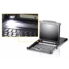 ATEN CL5708N rack-konsool 48,3 cm (19 tolli) Must 1U