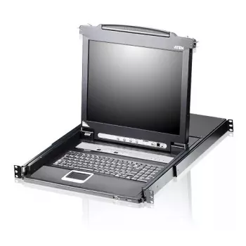ATEN CL5708N rack-konsool 48,3 cm (19 tolli) Must 1U