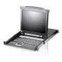 ATEN CL5708N rack-konsool 48,3 cm (19 tolli) Must 1U