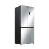 Eraldiseisev külmik-sügavkülmik Xiaomi Mijia Cross Door 502L — Kogumaht 502 L (külmik 326 L / sügavkülmik 176 L), No Frost, energiaklass E, kõrgus 191,2 cm, 37 dB, harjatud hõbe