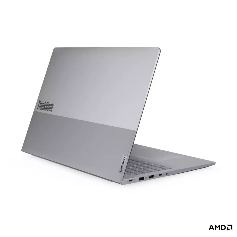 Lenovo ThinkBook 16 G9 AHP sülearvuti — AMD Ryzen 5 (kuni 4,9 GHz), Radeon 740M, 16 tolli IPS 1920×1200, 16 GB muutmälu, 512 GB NVMe, Wi‑Fi 7, Gigabit Ethernet